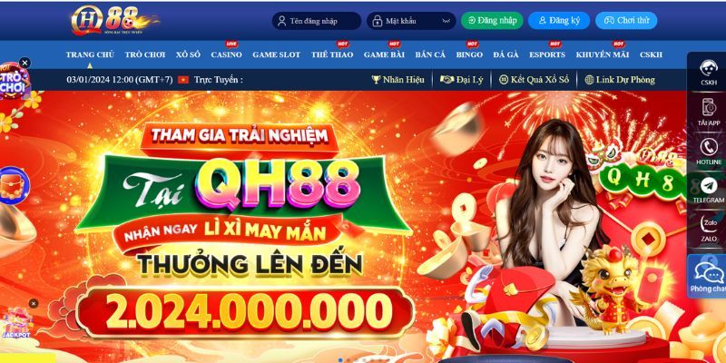 Mách Bạn Các Khuyến Mãi Chơi Thử Nghiệm Không Nên Bỏ Lỡ 4 Khuyến mãi QH88