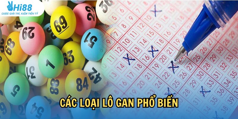 Có thể phân biệt các loại lô gan theo đặc điểm hoặc thời gian